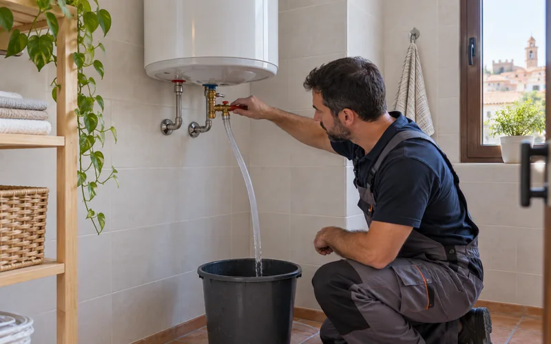 Termo eléctrico: cómo vaciarlo, litros y cuánto dura